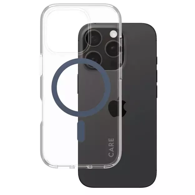 CARE by PanzerGlass Flagship Case iPhone 16 Pro 6.3&quot  blue/blue MagSafe 1366 4