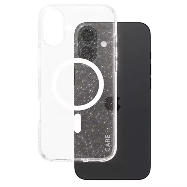 CARE by PanzerGlass Flagship Star Lit Case iPhone 16 Plus 6.7&quot  white/white MagSafe 1343 4