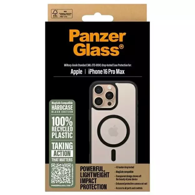 PanzerGlass HardCase iPhone 16 Pro Max 6.9&quot  black/black MagSafe 1304 3