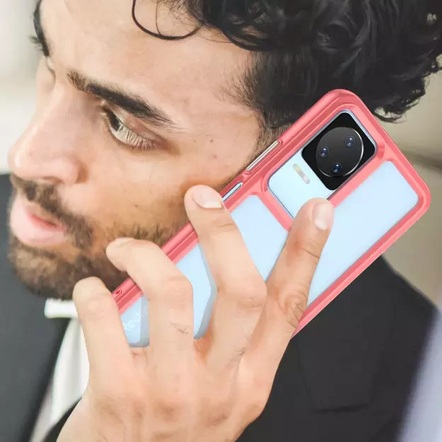 Outer Space Case Xiaomi Poco F4 5G cover with a flexible frame red 13
