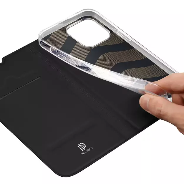 Dux Ducis Skin Pro Holster Flip Cover for iPhone 14 Pro black 22