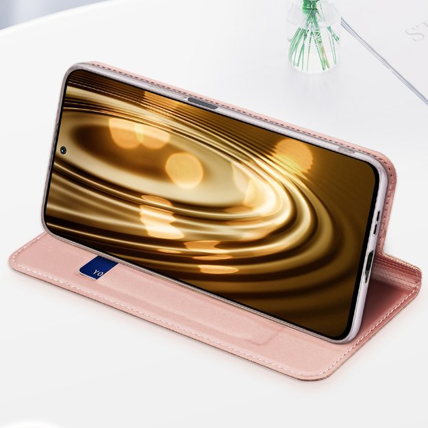 Dux Ducis Skin Pro Holster Cover Flip Cover for Xiaomi Poco F4 5G pink 15