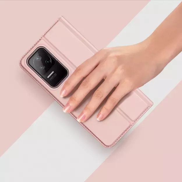 Dux Ducis Skin Pro Holster Cover Flip Cover for Xiaomi Poco F4 5G pink 32