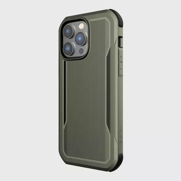 Raptic X-Doria Fort Case iPhone 14 Pro with MagSafe armored cover green 5