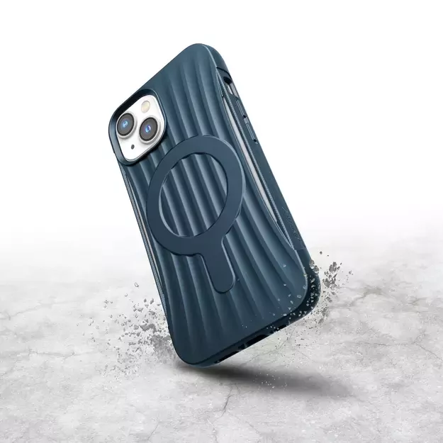 Raptic X-Doria Clutch Case iPhone 14 with MagSafe back cover blue 2