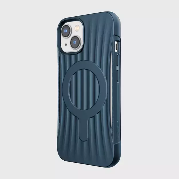 Raptic X-Doria Clutch Case iPhone 14 with MagSafe back cover blue 3