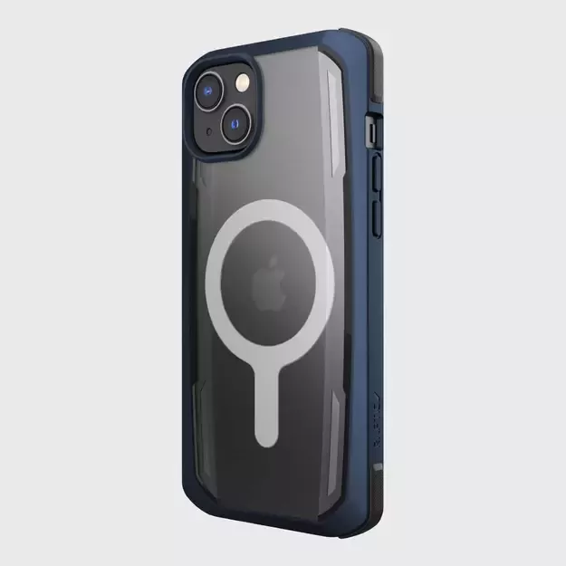 Raptic X-Doria Secure Case iPhone 14 with MagSafe armored blue cover 8