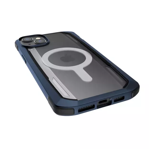 Raptic X-Doria Secure Case iPhone 14 with MagSafe armored blue cover 7