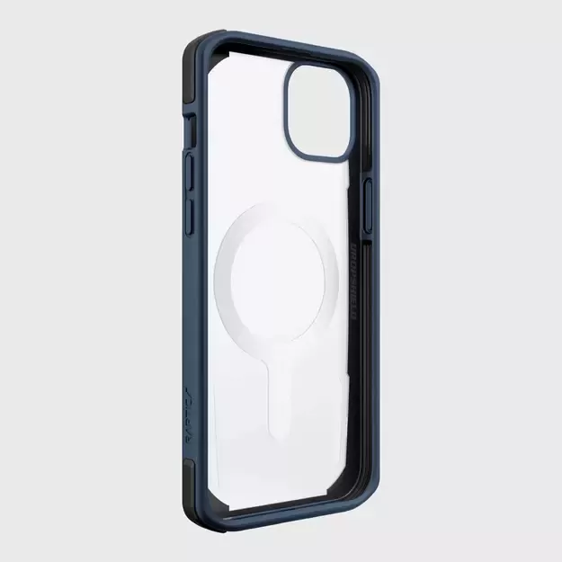 Raptic X-Doria Secure Case iPhone 14 with MagSafe armored blue cover 5