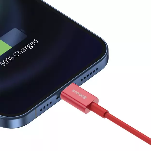 Baseus Superior USB - Lightning cable 2.4 A 1 m red (CALYS-A09) 7