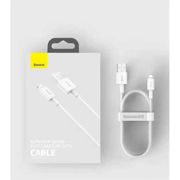 Baseus Superior USB - Lightning cable 2.4 A 1 m red (CALYS-A09) 16