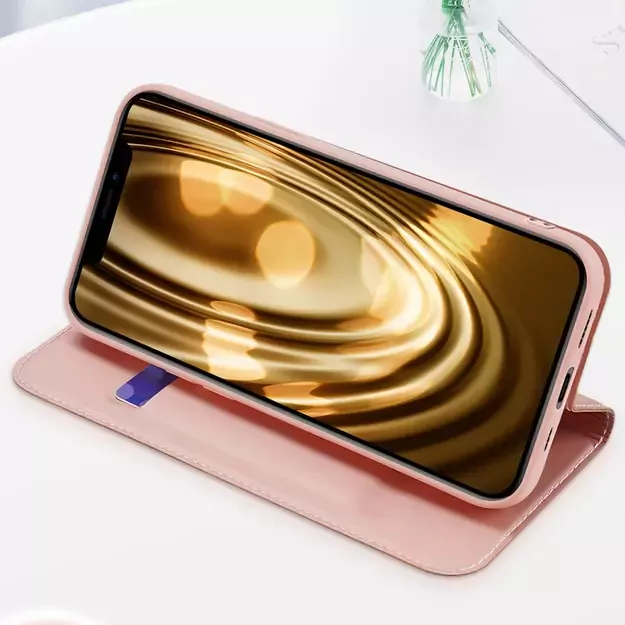 Dux Ducis Skin Pro Bookcase type case for iPhone 13 mini golden 42