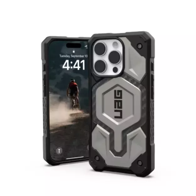 UAG Monarch Pro Case with MagSafe for iPhone 16 Pro - Titanium 2