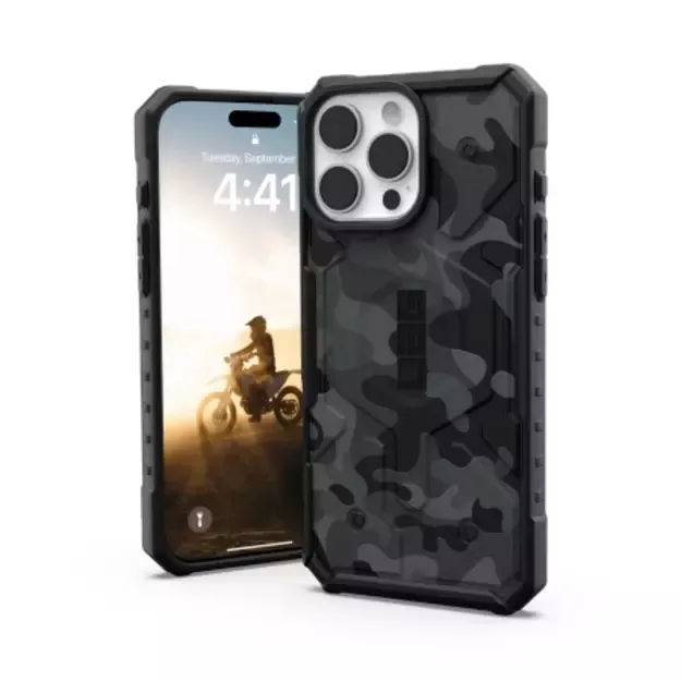 UAG Pathfinder SE Magsafe Case for iPhone 16 Pro Max - Gray 2
