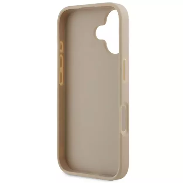 DKNY Checkered Pattern &amp  Printed Stripes iPhone 16 Case - Pink 6