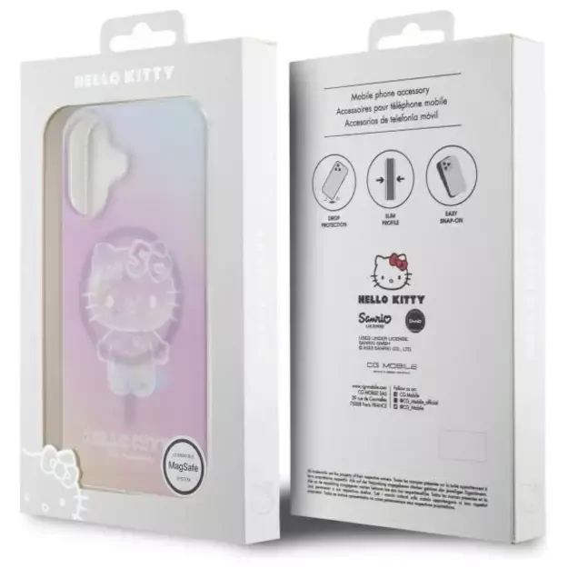 Hello Kitty IML 50th Anniversary Magsafe iPhone 16 Case - Pink 7
