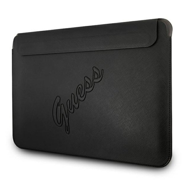 Guess Saffiano Script cover for a 13&quot  laptop - black 5