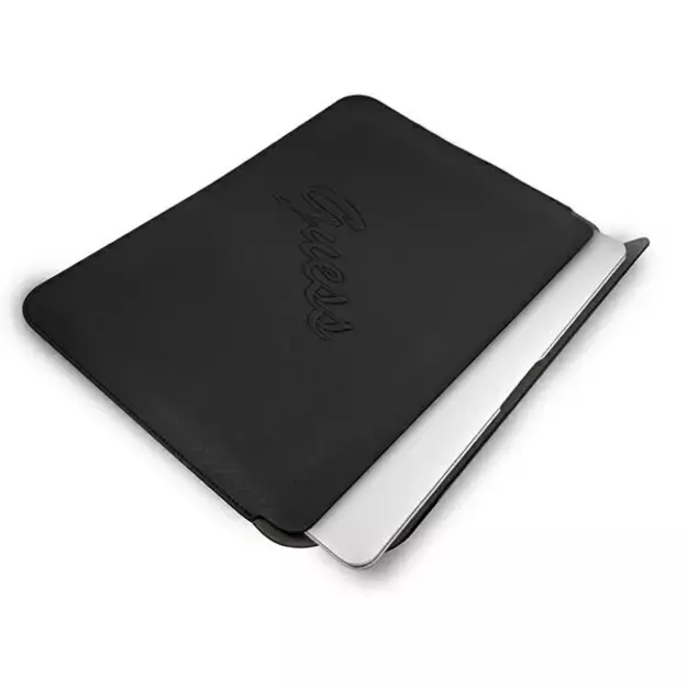Guess Saffiano Script cover for a 13&quot  laptop - black 3