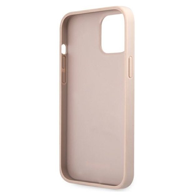 Guess GUHCP12M4GMGPI iPhone 12/12 Pro 6,1  różowy/pink hardcase 4G Big Metal Logo 2