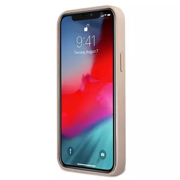 Guess GUHCP12M4GMGPI iPhone 12/12 Pro 6,1  różowy/pink hardcase 4G Big Metal Logo 7