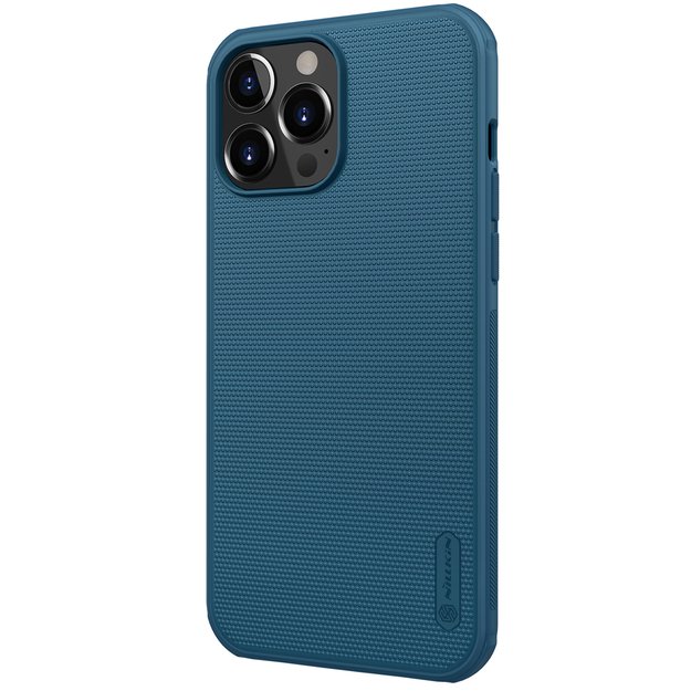Nillkin Super Frosted Shield Pro durable case, cover for iPhone 13 Pro Max, blue 13