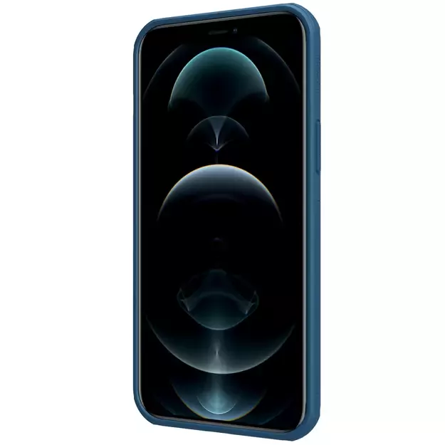 Nillkin Super Frosted Shield Pro durable case, cover for iPhone 13 Pro Max, blue 3