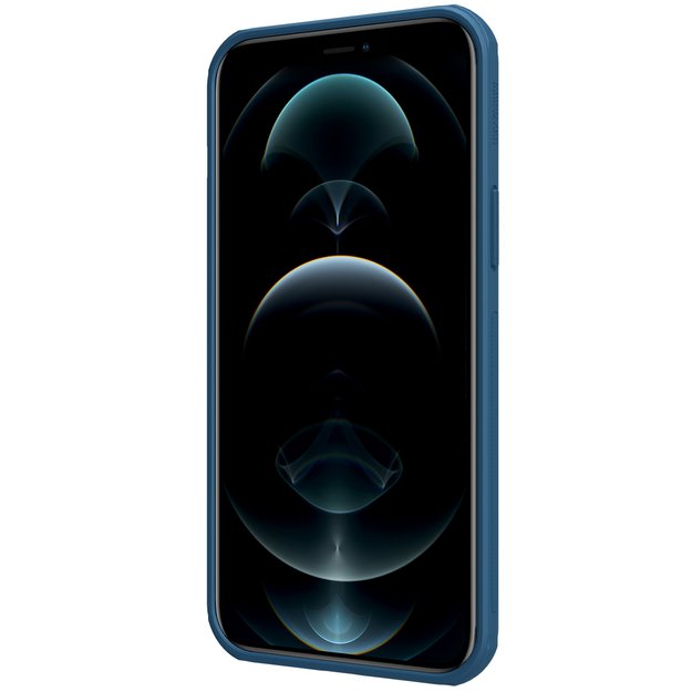 Nillkin Super Frosted Shield Pro durable case, cover for iPhone 13 Pro Max, blue 14