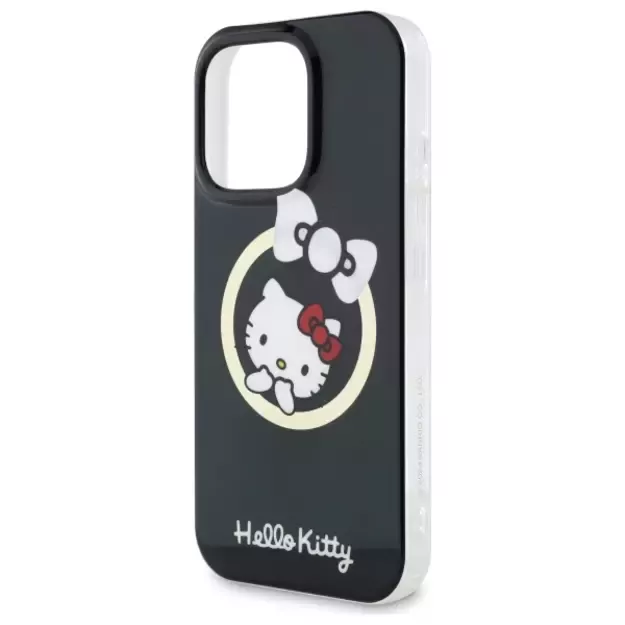 Hello Kitty IML Fun bow Magsafe iPhone 16 Pro Max Case - Black 6