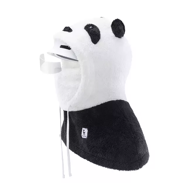 Qunature Panda Ski Balaclava for Kids/Adults Size M - Black/White 7
