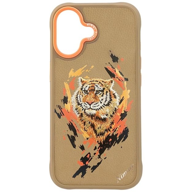 Nimmy Tiger MagSafe case for iPhone 17 - light brown