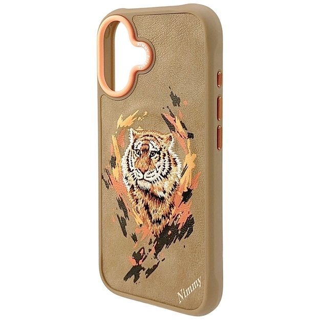 Nimmy Tiger MagSafe case for iPhone 17 - light brown 2