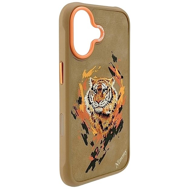 Nimmy Tiger MagSafe case for iPhone 17 - light brown 4