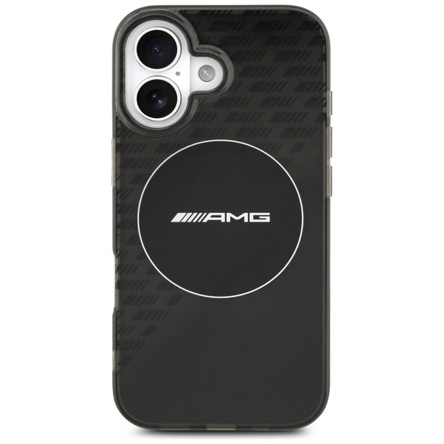 AMG Nauble Layer Transparent Smocked MagSafe Case for iPhone 17 - Black 2