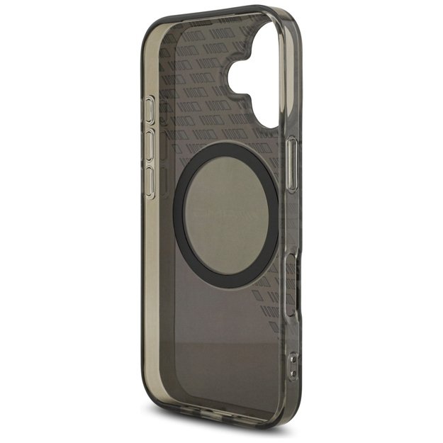 AMG Nauble Layer Transparent Smocked MagSafe Case for iPhone 17 - Black 6