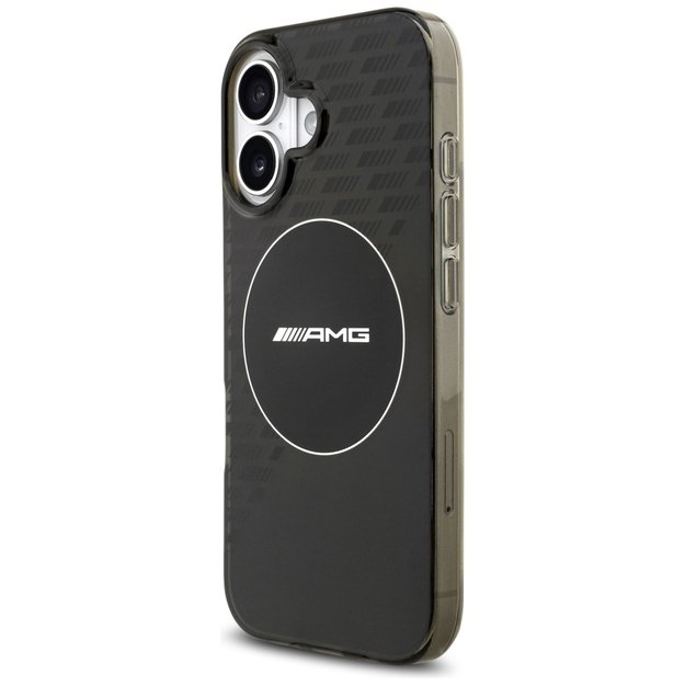 AMG Nauble Layer Transparent Smocked MagSafe Case for iPhone 17 - Black 1