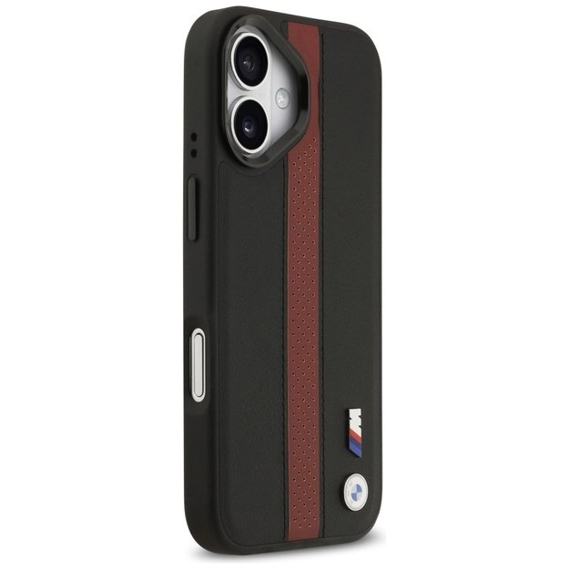 BMW M Perforated Stripe Logo MagSafe Case for iPhone 17 - Red 3