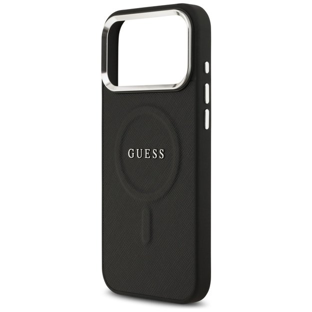 Guess Classic Logo MagSafe Case for iPhone 17 Pro Max - Black 5