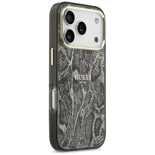 Guess Python Pattern MagSafe Case for iPhone 17 Pro - Black 3
