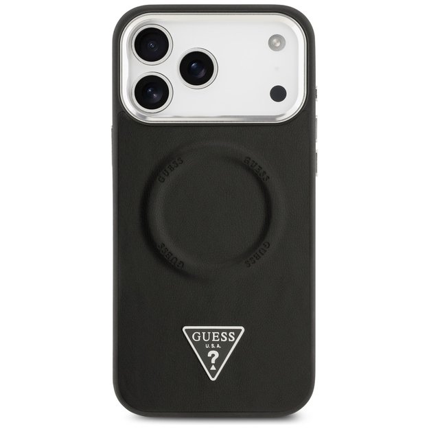 Guess Triangle Logo MagSafe Case for iPhone 17 Pro Max - Black 2