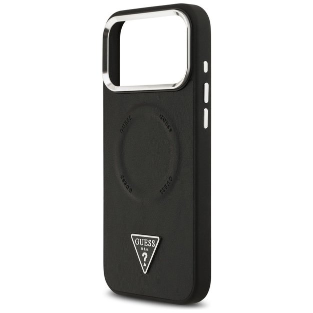 Guess Triangle Logo MagSafe Case for iPhone 17 Pro Max - Black 5