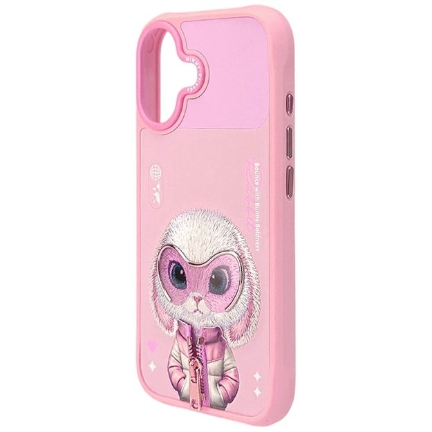 Nimmy Cool&amp Cute 2.0 Rabbit Case for iPhone 17 - Pink 4