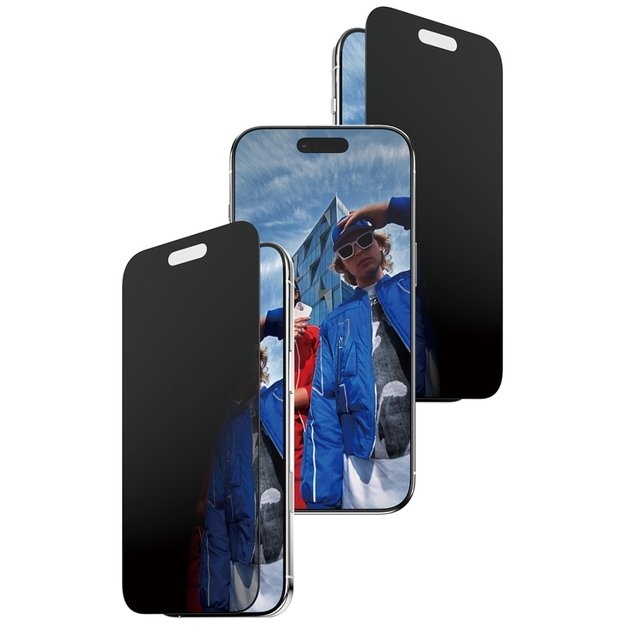 PanzerGlass Ultra-Wide Fit Fastfit Privacy Glass for iPhone Air 1