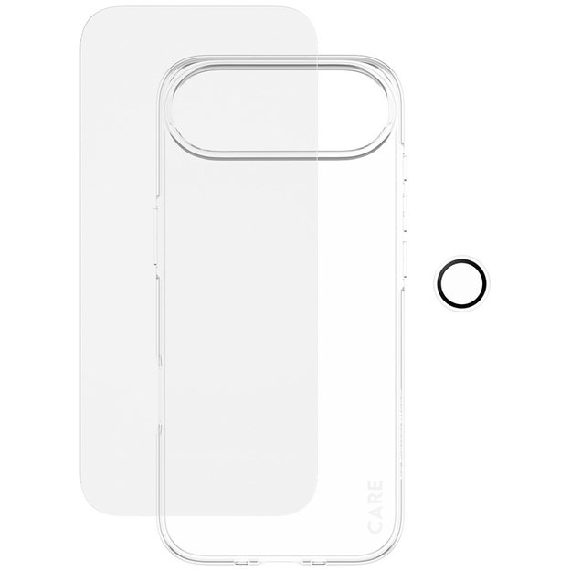 CARE by PanzerGlass Fashionable Combo 3in1 Protective Set Case + Glass + Lens for iPhone Air 2