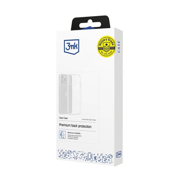 3mk Clear Case for Samsung Galaxy S23 Ultra - transparent 1