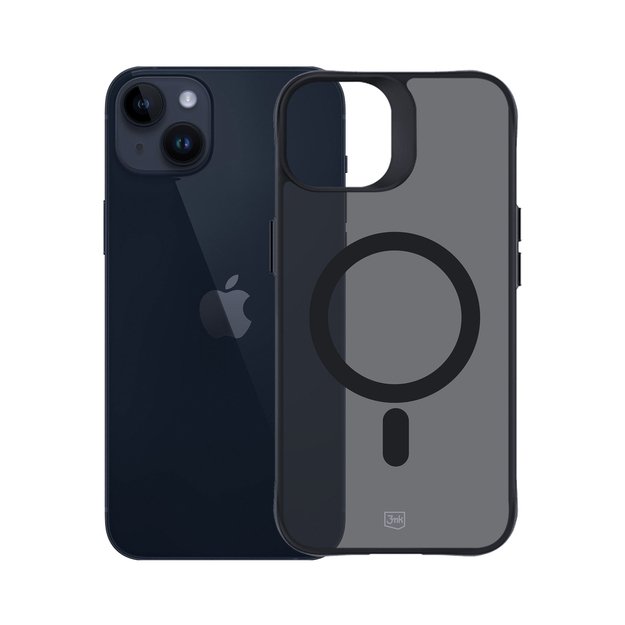 3mk Smoke MagCase with MagSafe for iPhone 14 Plus - Semi-Transparent 8