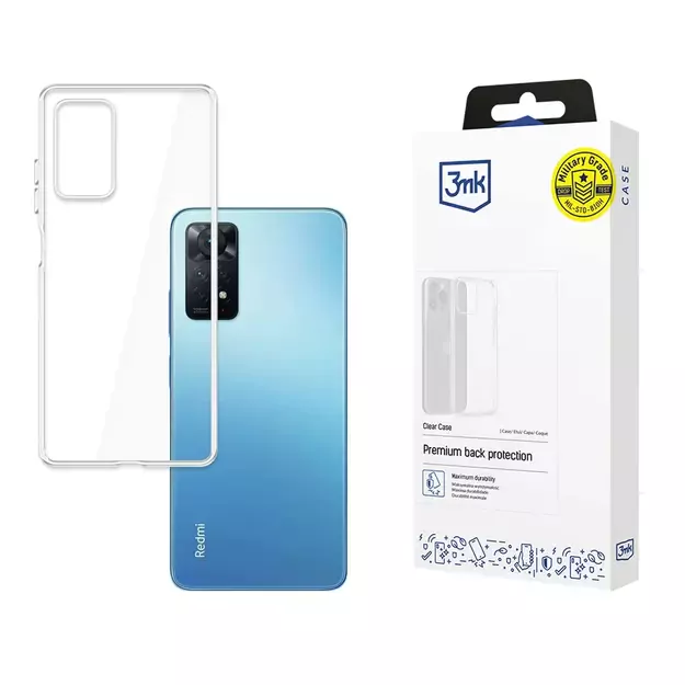 3mk Clear Case for Xiaomi Redmi Note 12 Pro 4G - transparent