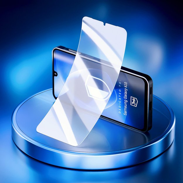 Tempered glass 3mk FlexibleGlass for Samsung Galaxy A16 10