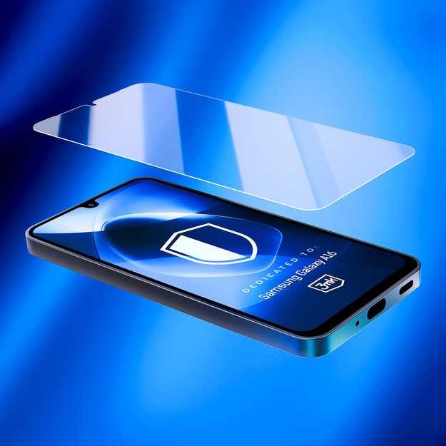 Tempered glass 3mk FlexibleGlass for Samsung Galaxy A16 11
