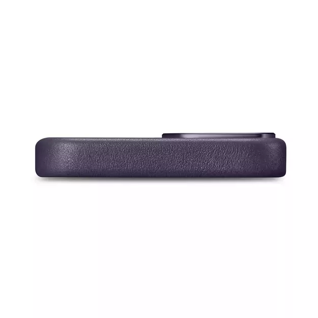 iCarer Case Leather Cover Case for iPhone 14 Plus Dark Purple (MagSafe Compatible) 25