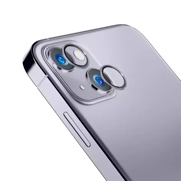Camera glass for iPhone 14 9H for 3mk Lens Protection Pro series lens - purple 3